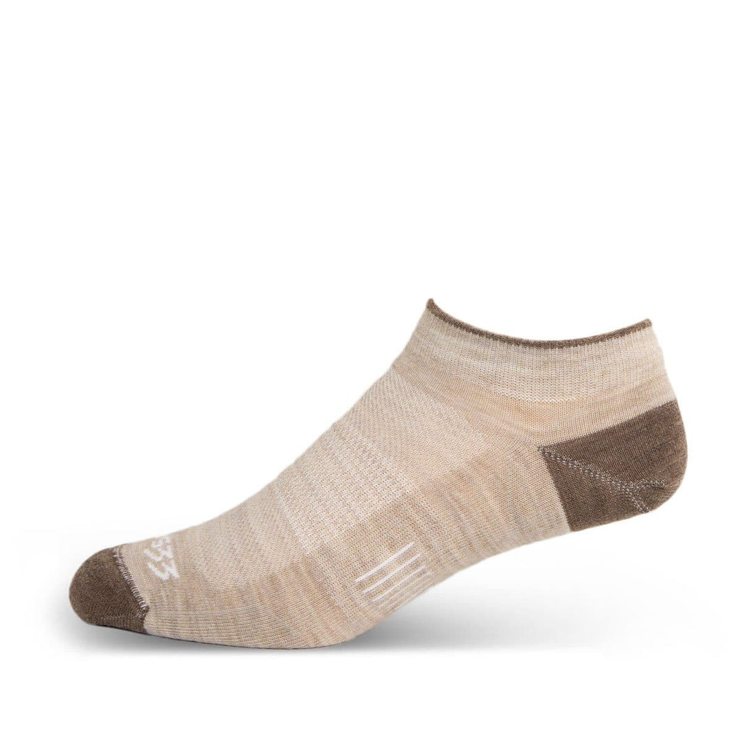 Mountain Heritage Micro Weight No Show Liner Socks Oatmeal