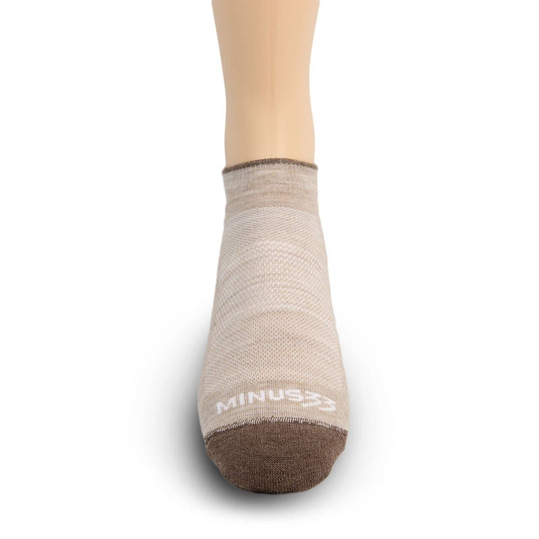 Mountain Heritage Micro Weight No Show Liner Socks Oatmeal