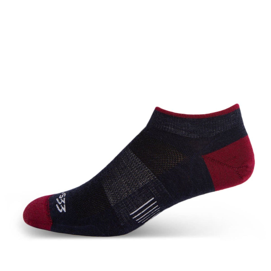 Mountain Heritage Micro Weight No Show Liner Socks Patriot