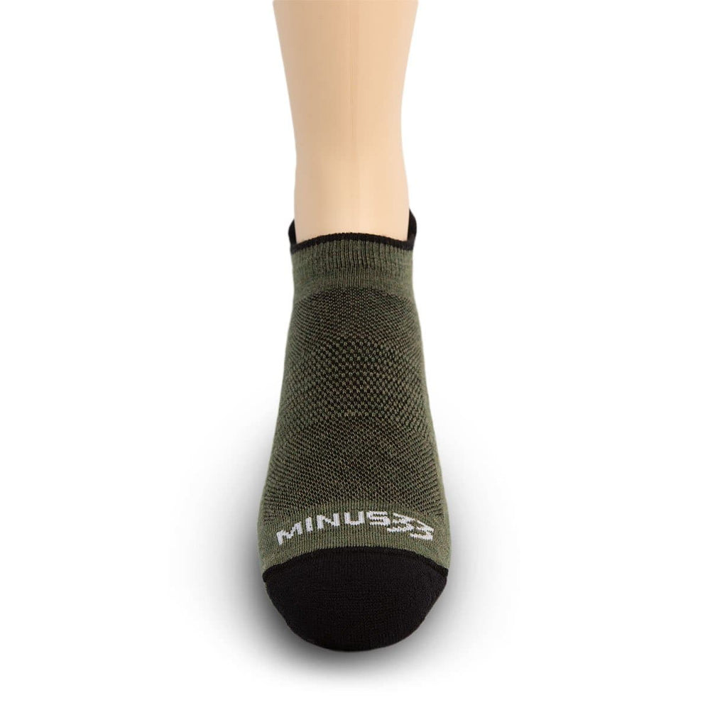 Mountain Heritage Micro Weight No Show Tab Liner Socks Olive Drab