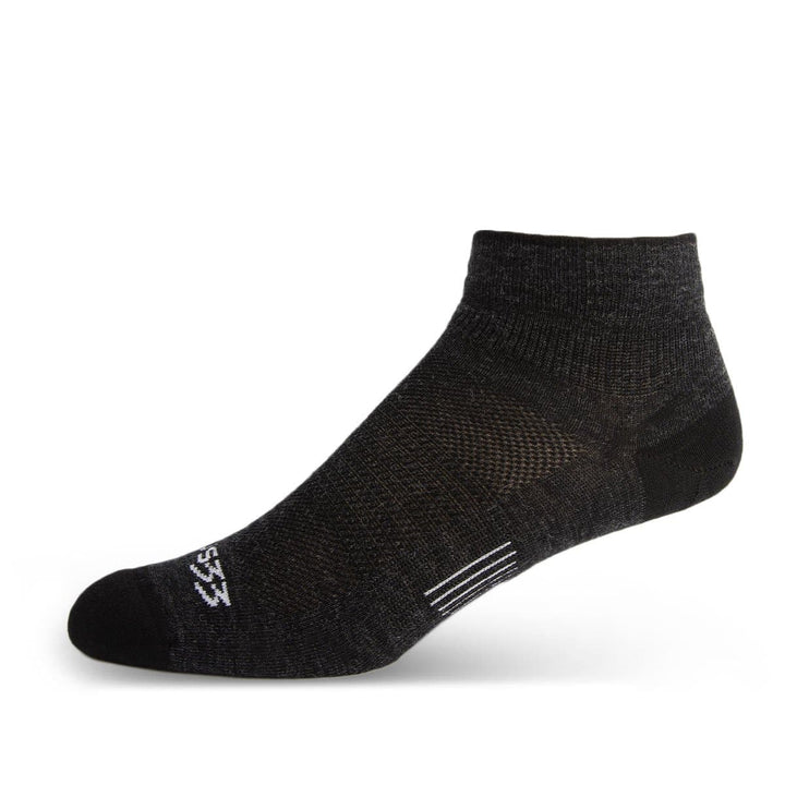 Mountain Heritage Micro Weight Ankle Liner Socks Black