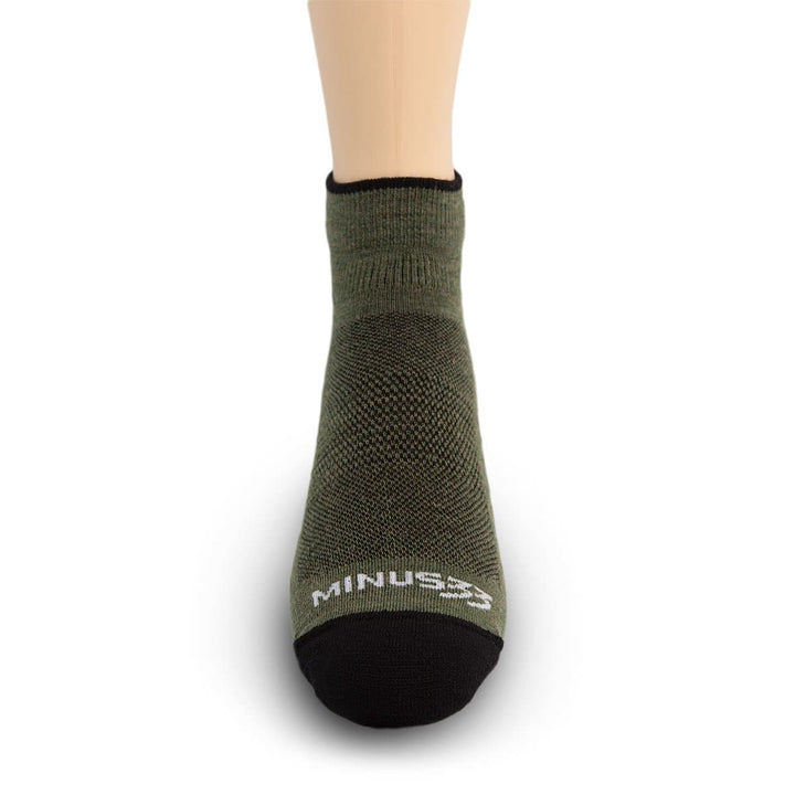 Mountain Heritage Micro Weight Ankle Liner Socks Olive Drab