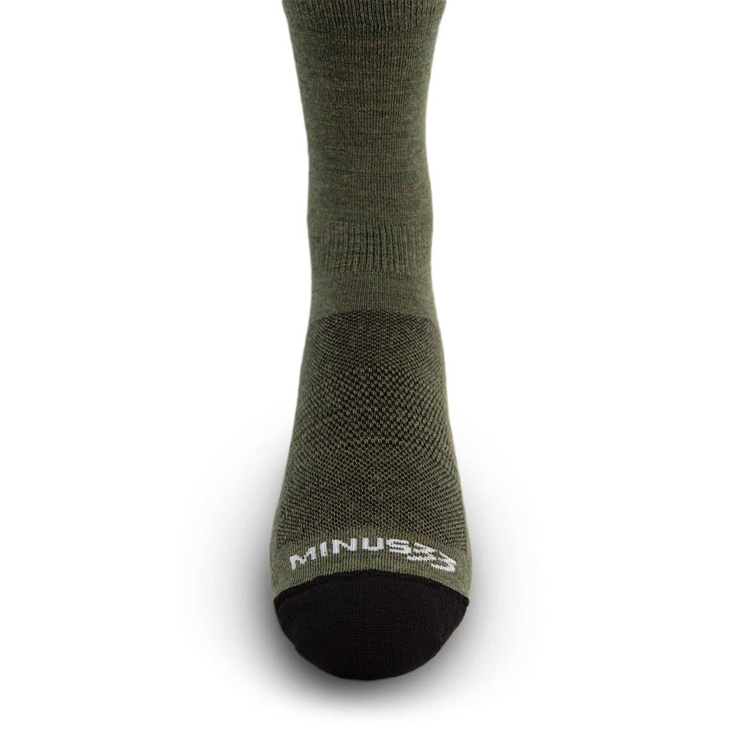 Mountain Heritage Micro Weight Crew Liner Socks Olive Drab