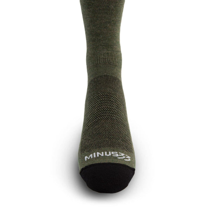 Mountain Heritage Micro Weight Boot 10" Liner Socks Olive Drab 