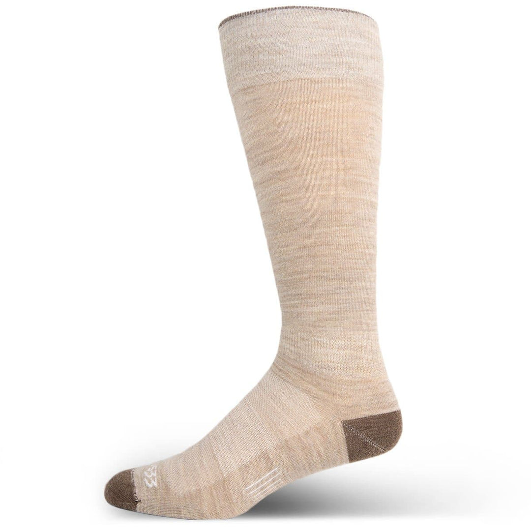 Mountain Heritage Micro Weight Full Length Liner Socks Oatmeal