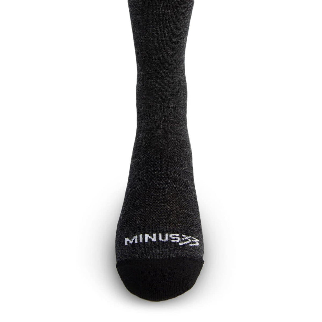 Mountain Heritage Micro Weight Full Length Liner Socks Black