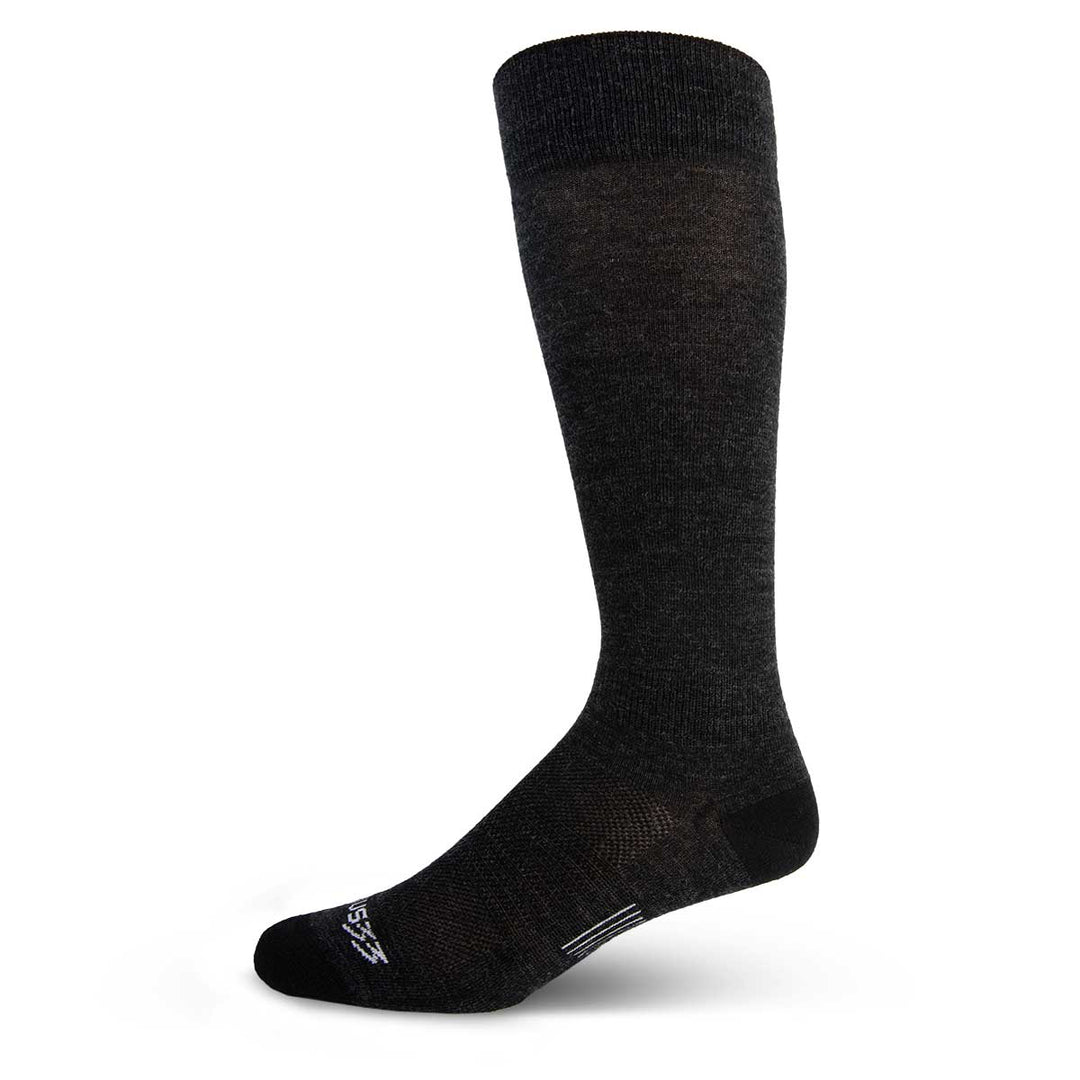 Mountain Heritage Micro Weight Full Length Liner Socks Black