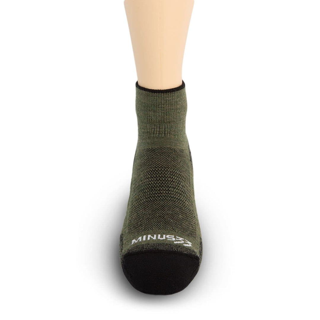 Mountain Heritage Micro Weight Full Cushion Ankle Socks Olive Drab
