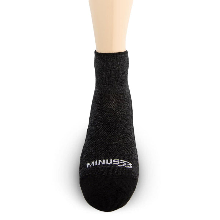 Mountain Heritage Micro Weight Full Cushion Ankle Socks Black