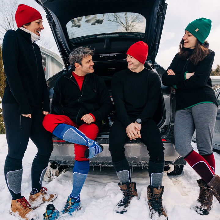 Lightweight - Over The Calf Wool Snowboard Socks MountainHeritage Elite - Minus33 Merino Wool Clothing
