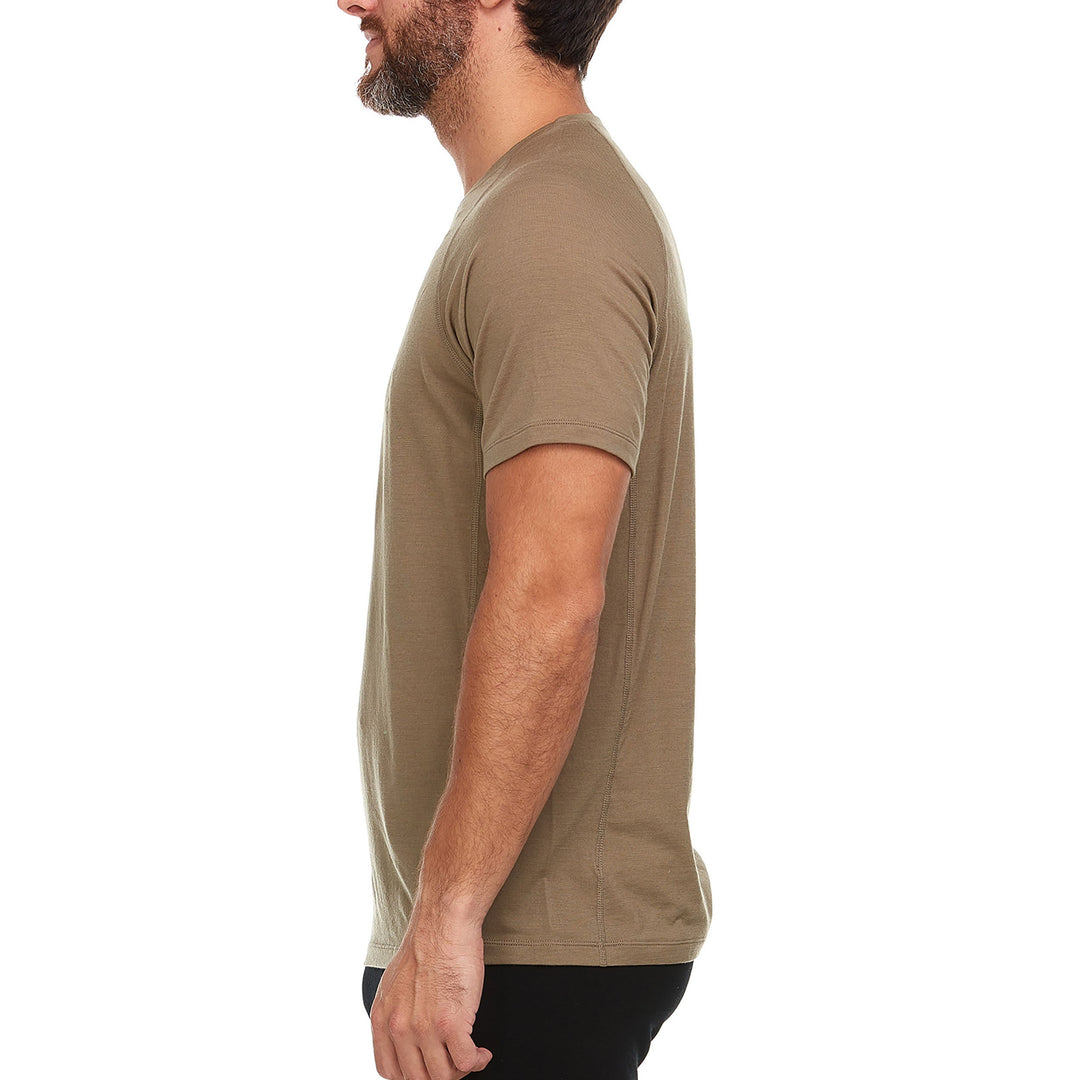 Micro Weight - Men's Wool Raglan T-Shirt Woolverino