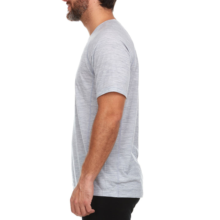 Woolverino Men's Wool V-Neck T-Shirt - Micro Weight